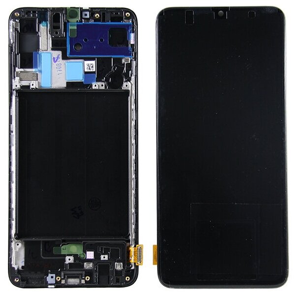 Дисплей для Samsung A705F (A70) в сборе с тачскрином - (OLED, с регулировкой подсветки)