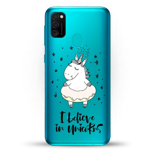фото Силиконовый чехол единорог на samsung galaxy m30s andy & paul