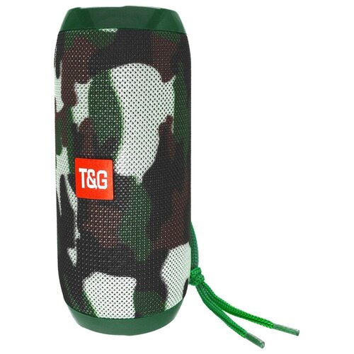 Портативная аудиосистема T G камуфляж Bluetooth microSD 35 mm jack USB стерео 131600₽