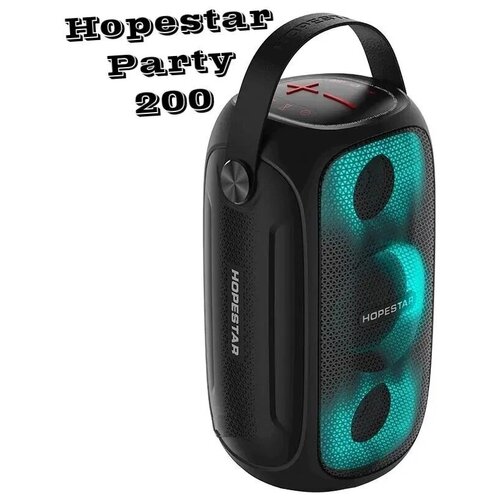 Беспроводная Bluetooth колонка Hopestar Party 200 черная 674900₽