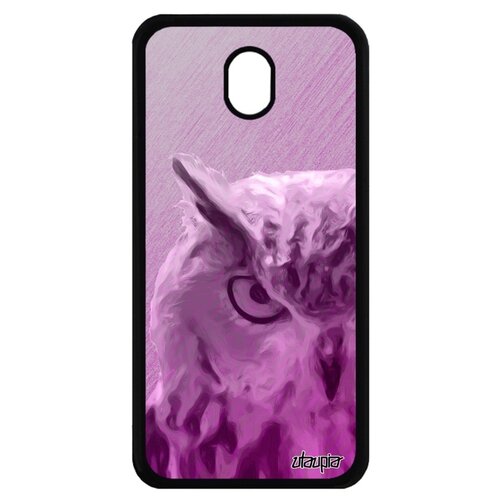 фото Чехол на смартфон galaxy j7 2017, "сова" птица сыч utaupia