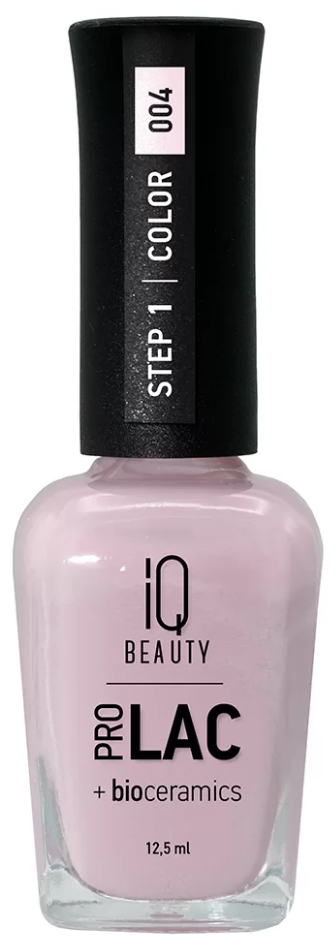 IQ BEAUTY 010 лак для ногтей укрепляющий с биокерамикой / Nail polish PROLAC + bioceramics 12.5 мл - фото №8