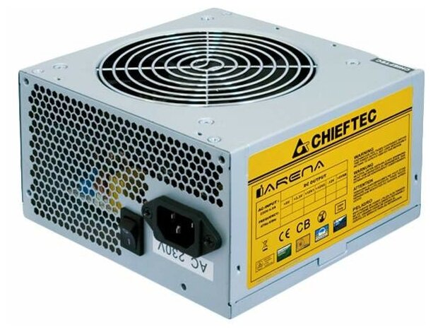 Блок питания ATX Chieftec (450W, >85 efficiency, ATX 2.3, Active PFC, 120mm fan) OEM - фото №13