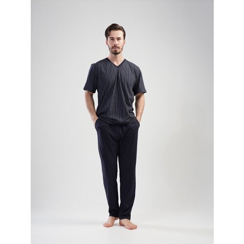 фото Комплект с брюками vienetta 201621_0000 темно-синий l