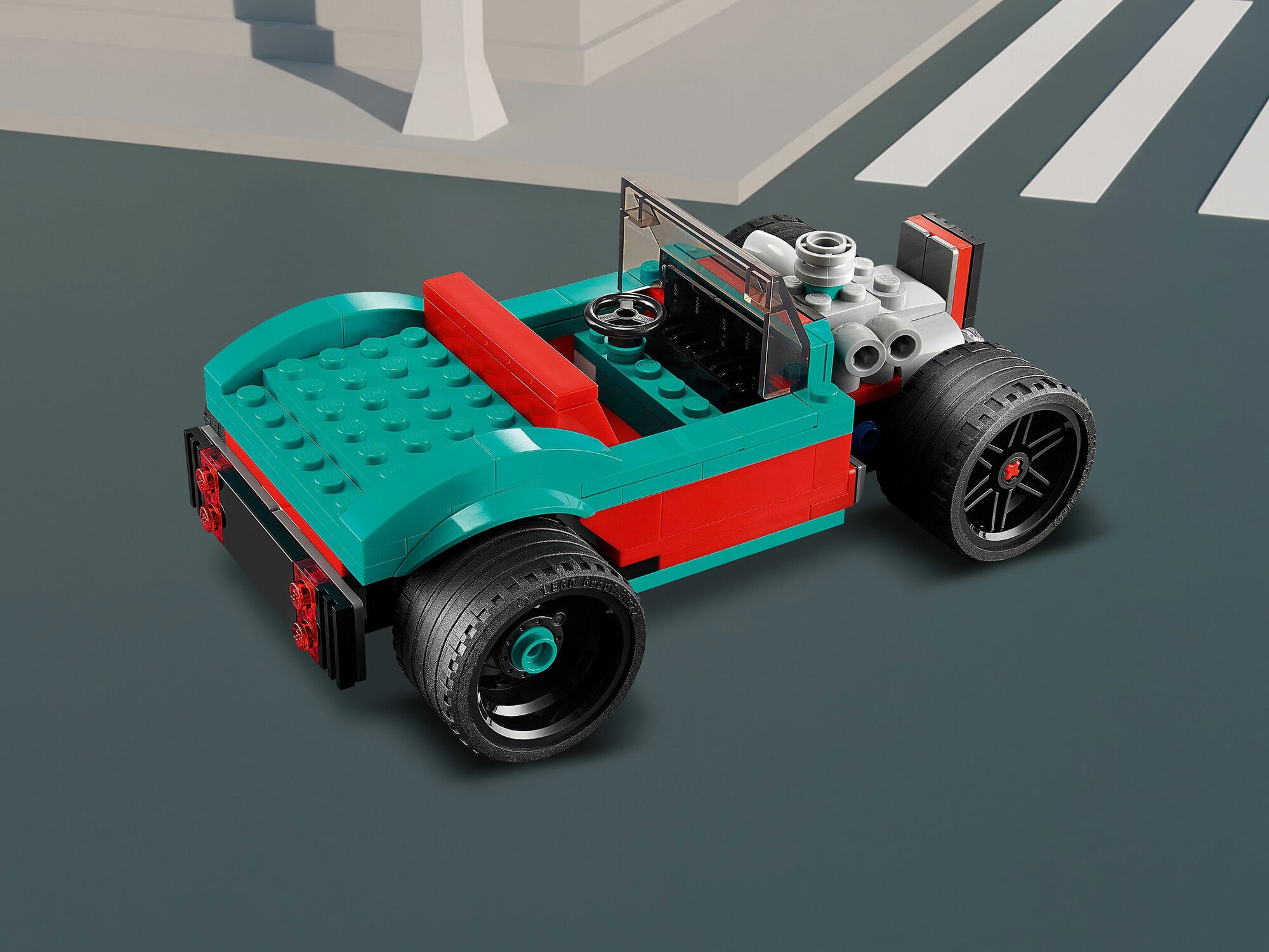 Конструктор LEGO Creator 31127 "Уличные гонки" - фото №19
