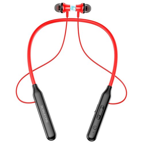 Наушники внутриканальные Borofone BE56 Powerful sports 084 м цвет красный 55700₽