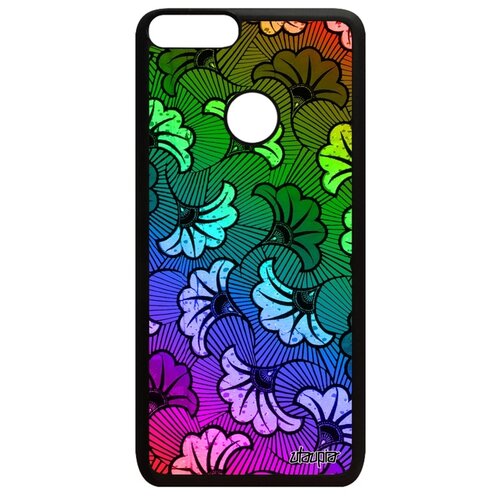 фото Чехол для мобильного huawei p smart 2018, "африканский принт" цветы мотив utaupia