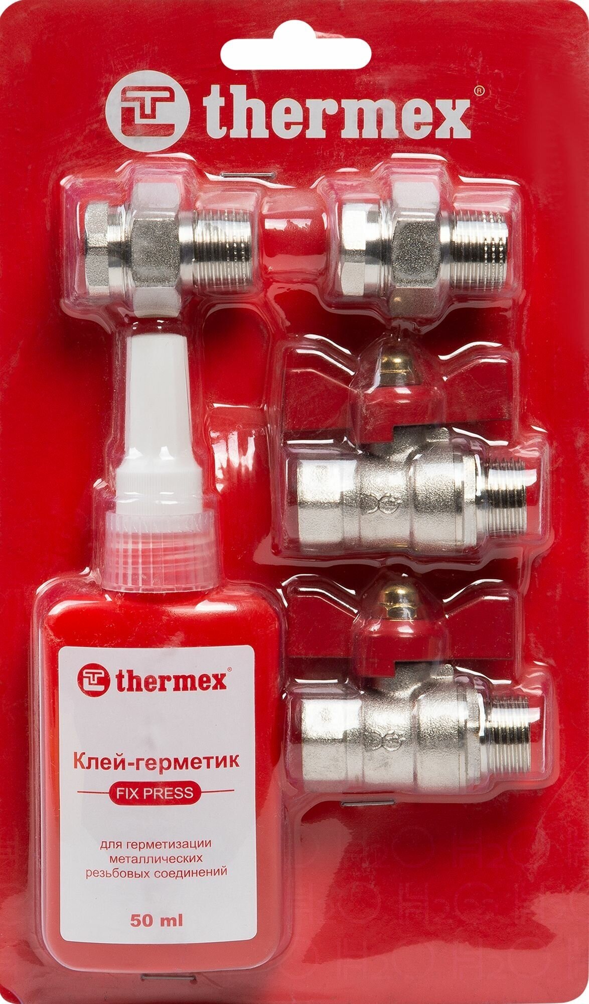 Набор для монтажа водонагревателя Thermex 1/2" без слива - фото №2