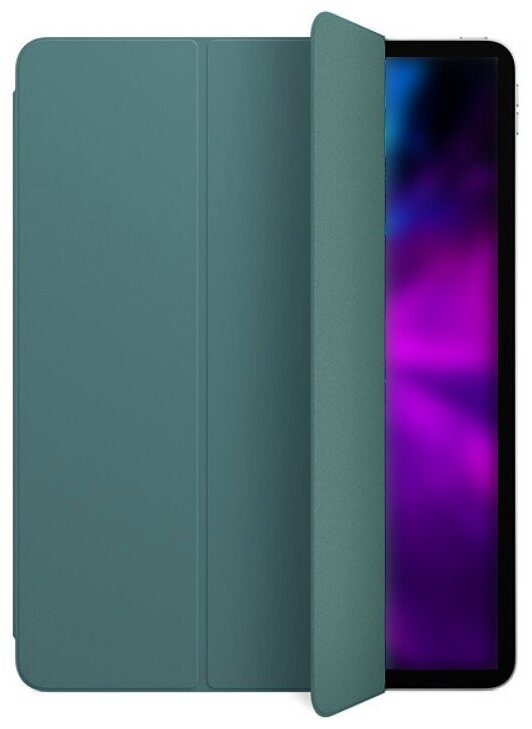 Чехол-подставка для iPad PRO 11 2020 EURO 1:1 NL кожа хвойно-зеленый