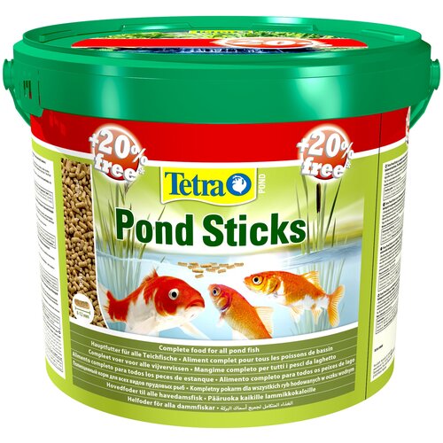 Корм Tetra Pond Sticks для прудовых рыб в палочках 12 л корм tetra pond sticks для прудовых рыб в палочках 10 л