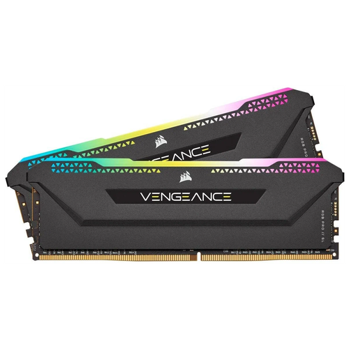 Оперативная память Corsair Vengeance RGB Pro SL, 16 ГБ (2x8 ГБ), DDR4, 3600 МГц, CMH16GX4M2Z3600C18