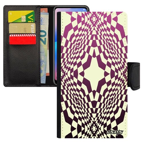 фото Чехол-книжка на смартфон iphone x, "иллюзия звезда" мираж узор utaupia