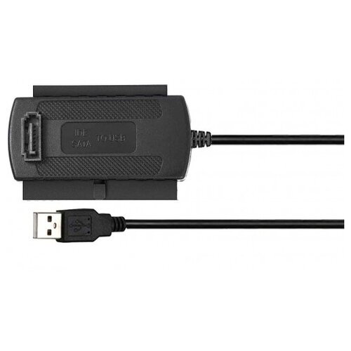 Переходник/адаптер KS-is USB - SATA (KS-461), 0.17 м, черный переходник адаптер ks is usb sata ks 461 0 17 м черный