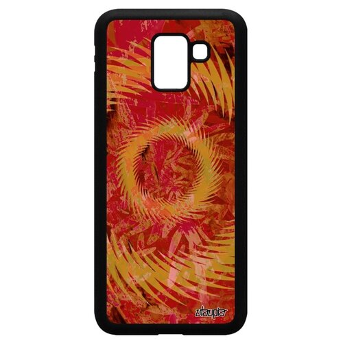 фото Чехол для galaxy j6 2018, "мандала спираль" круг кольцо utaupia