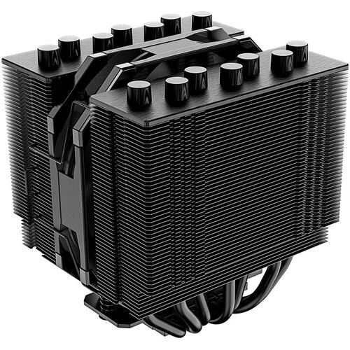 ID-Cooling Кулер для процессора ID-COOLING SE-207-XT SLIM LGA20XX/1700/1200/115X/AM4 (12шт/кор, TDP 220W, PWM, черный, 7 тепл. трубок + медная база, 1 x FAN 120mm, черный) RET