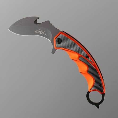 фото Нож складной "огонь", клинок 8см мастер к.