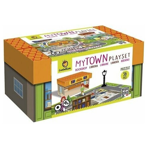 Пазл конструктор LUDATTICA Книжный магазин 71463