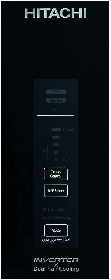 ХолодильникR-BG 410 PU6X GBK Hitachi R-BG 410 PU6X GBK - фотография № 15