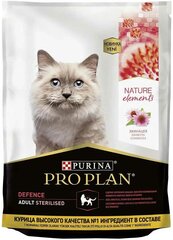 Сухой корм Pro Plan для стерилизованных кошек курица и эхинацея nature elements sterilised 200г