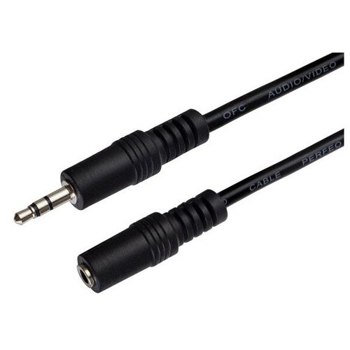 фото Кабель perfeo jack 3.5 мм вилка - jack 3.5 мм розетка, длина 10 м. (j2204)