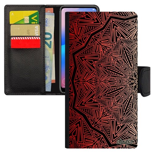 фото Чехол книжка на мобильный samsung galaxy a40, "мандала" мегалит восточный utaupia