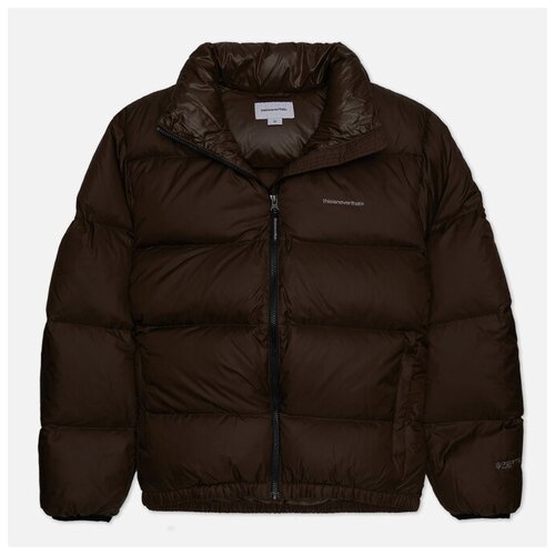 фото Мужской пуховик thisisneverthat pertex quantum t down коричневый , размер s