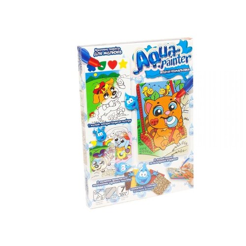 фото Набор креативного творчества «водная раскраска» данко-тойс aqp-01-09 danko toys