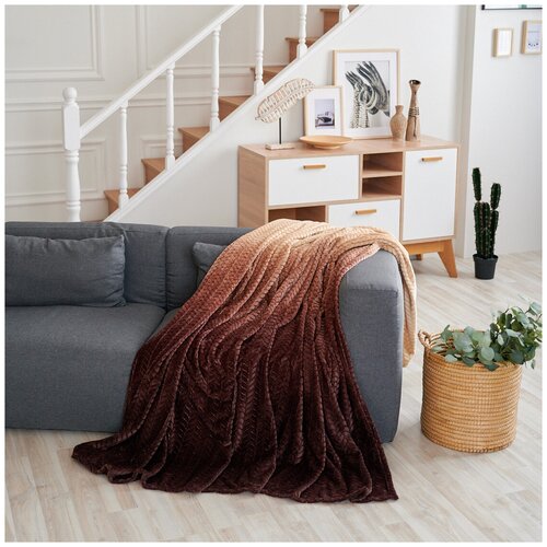 фото Плед " деграде" bozhong home textile