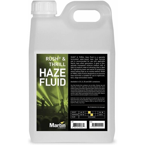 Жидкость для генератора тумана MARTIN RUSH Haze Fluid