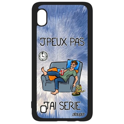 фото Чехол на смартфон samsung galaxy a10, "не могу - у меня сериал!" повод пародия utaupia