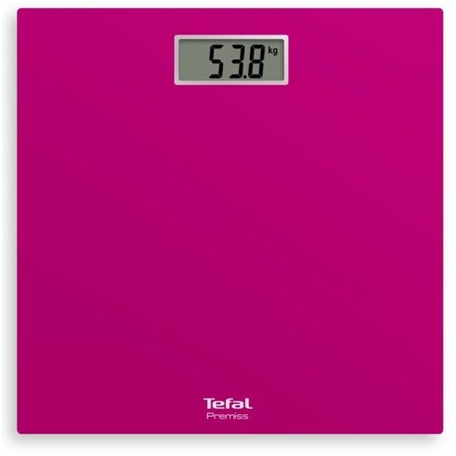Весы напольные Tefal Premiss PP1403V0, электронные, до 150 кг, розовые