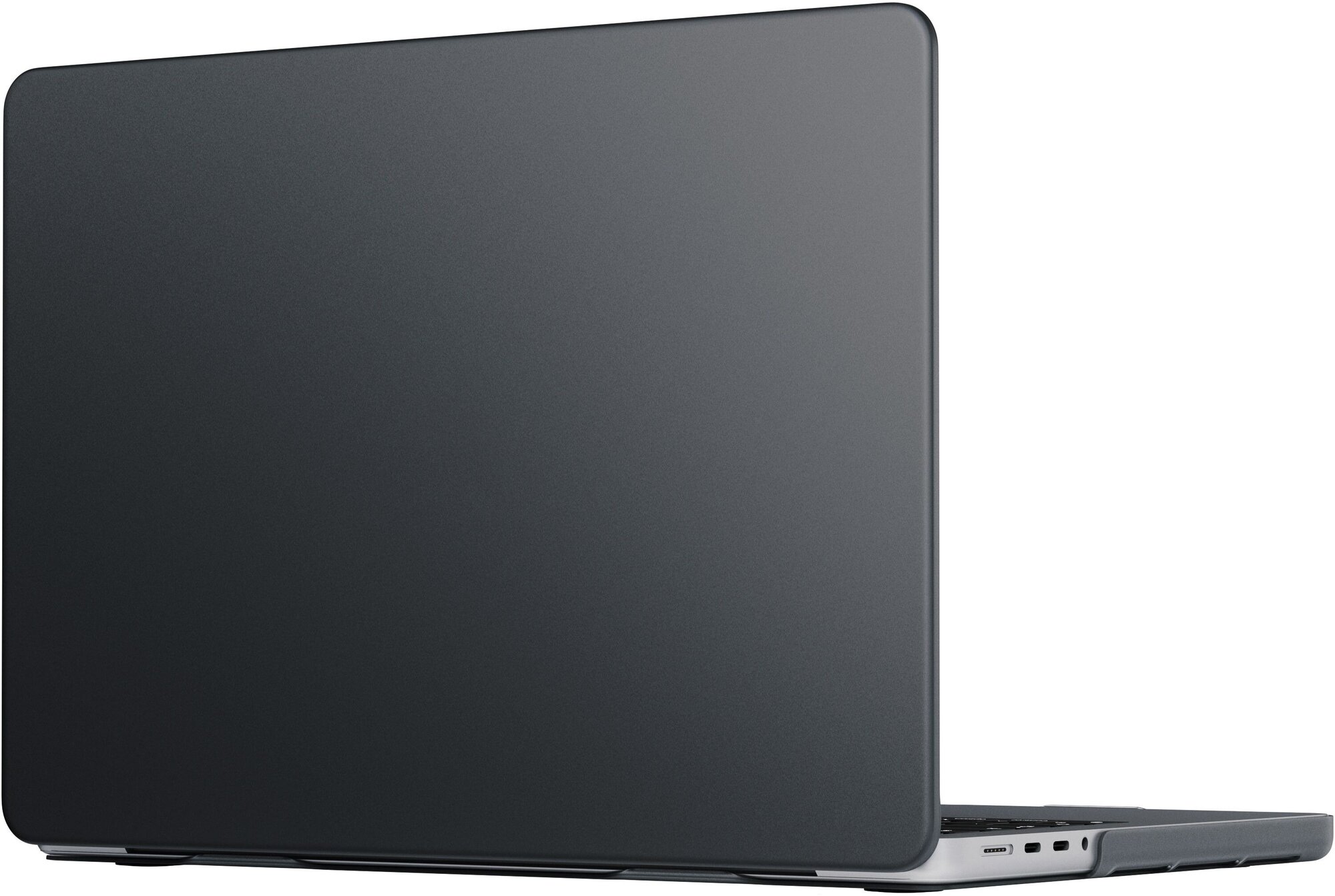 Чехол-накладка uBear Ice Сase для MacBook Pro 14" 2021, черный