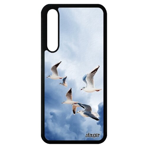 фото Чехол на смартфон huawei p20 pro французский дизайн чайки буревестник крачка utaupia
