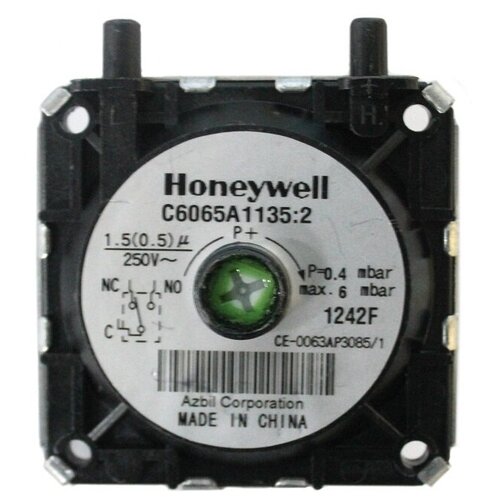 Пневмореле Baxi Honeywell 0,4 мбар (Арт: JJJ 628630) электронная плата baxi honeywell н а jjj 7731864 или jjj 5702450 арт jjj 710825300