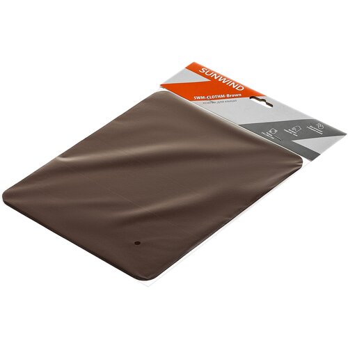 Коврик для мыши SunWind Business SWM-CLOTHM-Brown Мини коричневый 250x200x3мм