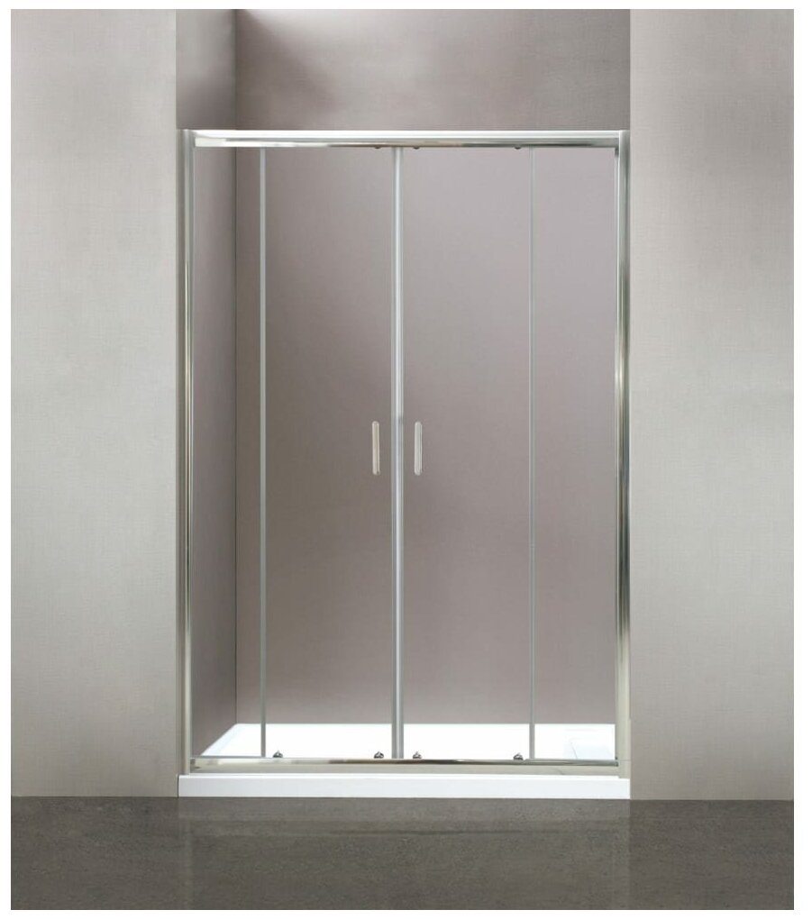 Душевая дверь BelBagno Uno UNO-195-BF-2-170-C-Cr 170x195 см, стекло прозрачное/профиль хром