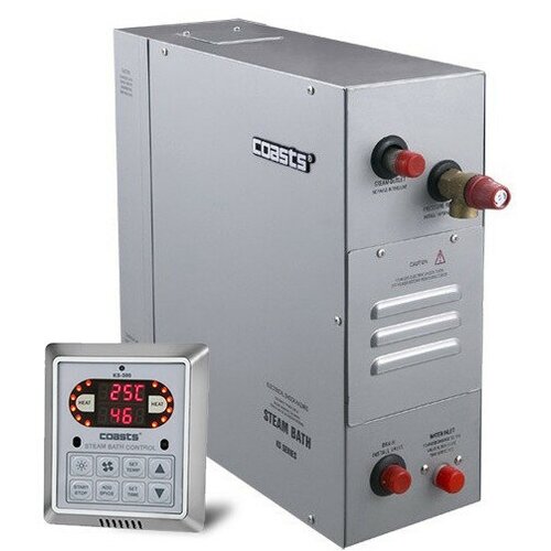 Парогенератор Keya Sauna Coasts KSB-150 202 кгч 15 кВт 380 В с выносным пультом KS-300 для помещений 1318 м3 цена - за 1 шт 9830100₽