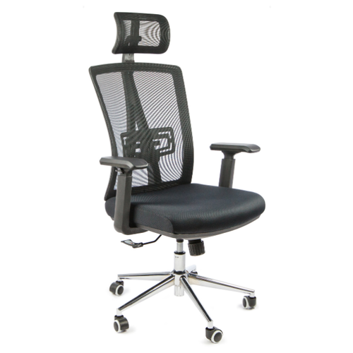 фото Компьютерное кресло calviano fabio для руководителя, обивка: текстиль, цвет: черный