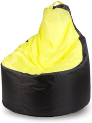 Кресло-мешок «Комфорт», оксфорд, Черный и желтый