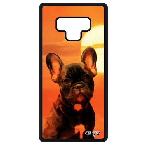 фото Чехол на смартфон samsung galaxy note 9, "бульдог" компаньон английский utaupia
