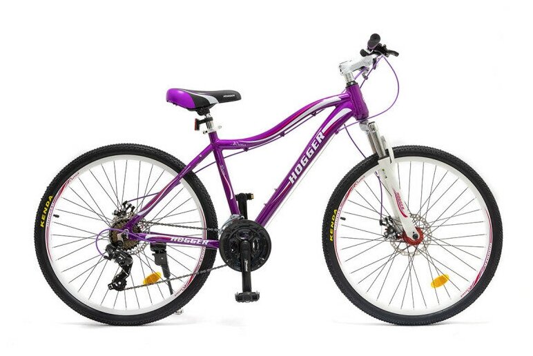 Горный (MTB) велосипед Hogger Runa 26 MD (2022), рама 17, пурпурный