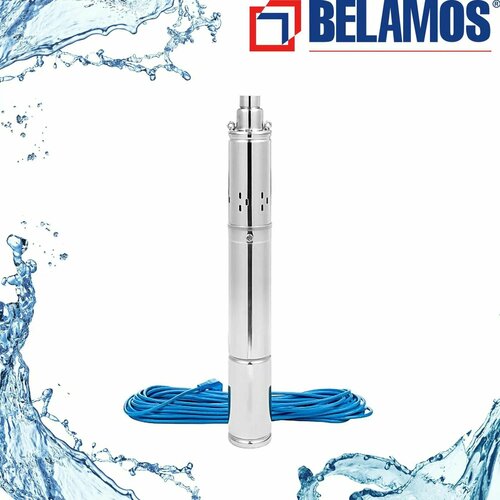 Насос скважинный Belamos 3SP 110/2.0 (винтовой, высота подъема 110 м, кабель 20 м, расход 2000 л/ч)