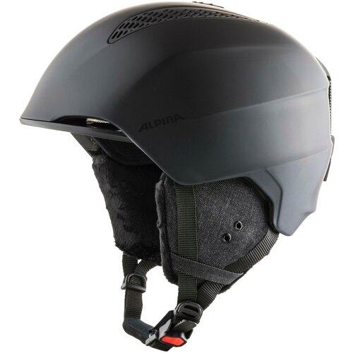 Шлем защитный ALPINA, Grand 2020-2021, 54-57, black matt зимний шлем alpina 2022 23 grand skyblue white matt см 57 61