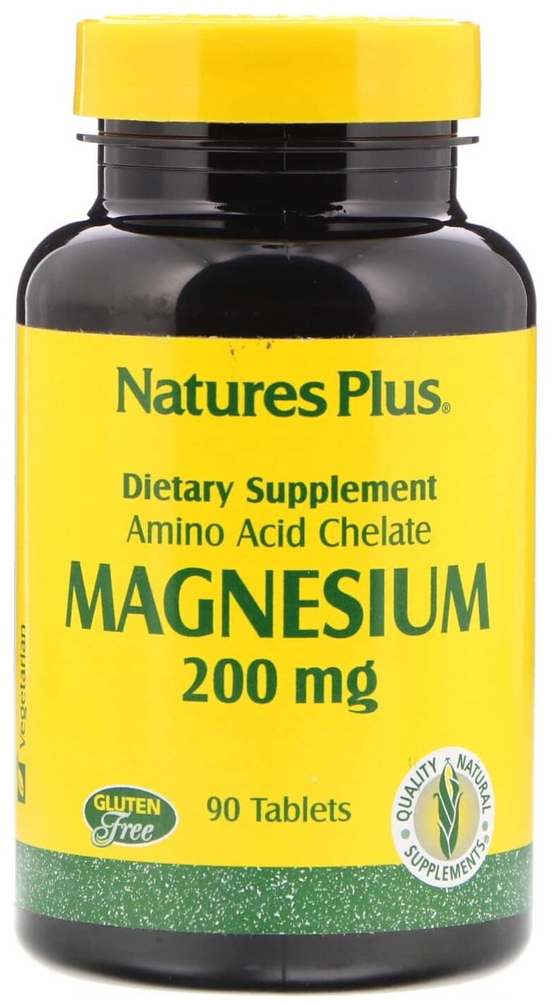 Таблетки Nature's Plus Magnesium