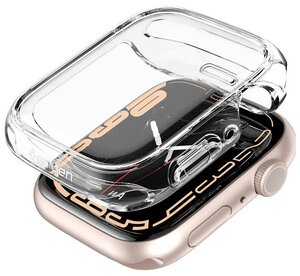 Защитный чехол Spigen Ultra Hybrid (ACS04188) для Apple Watch 7 / 8 41mm (Clear)