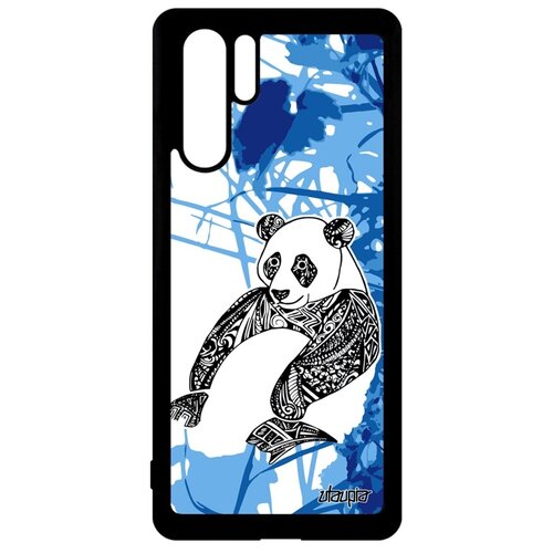 фото Чехол на телефон p30 pro, "панда" бамбук китайский utaupia
