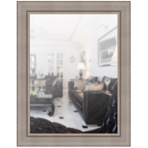 фото Зеркало в широкой раме 70 x 90 см, модель p080029 аурита