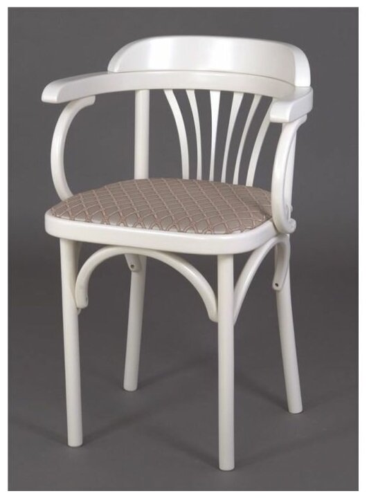 фото Стул Венский мягкий (слоновая кость, ткань 1 beige)