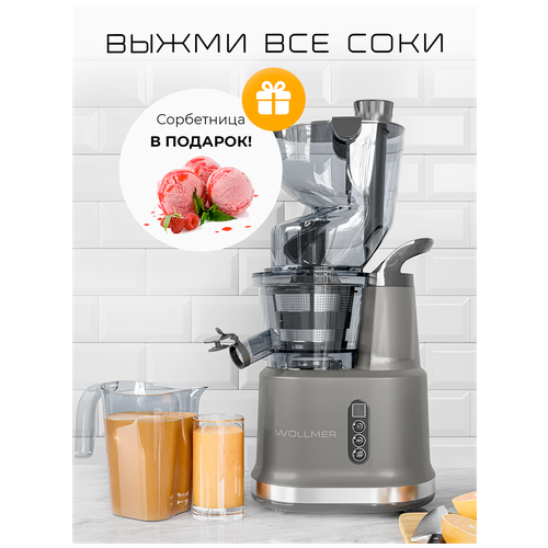 Шнековая соковыжималка Wollmer J310 Extra Fresh