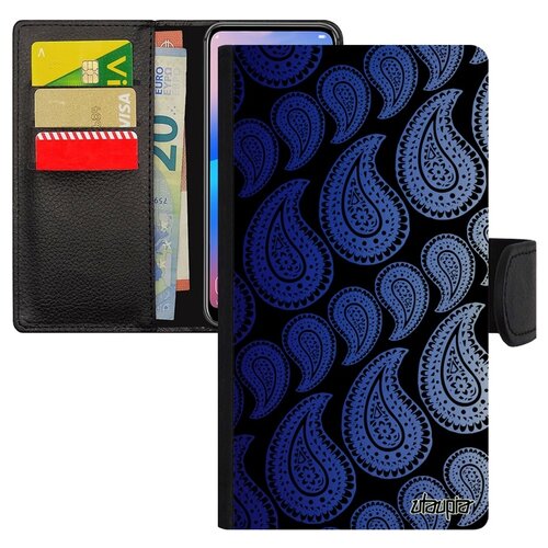 фото Чехол-книжка на смартфон galaxy s10e, "кружевной узор" цветочный кружево utaupia